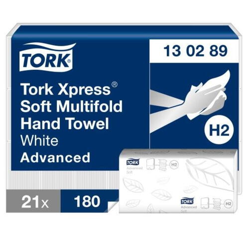 Tork Xpress Soft Multifold Adv. 2-lags H2 130289