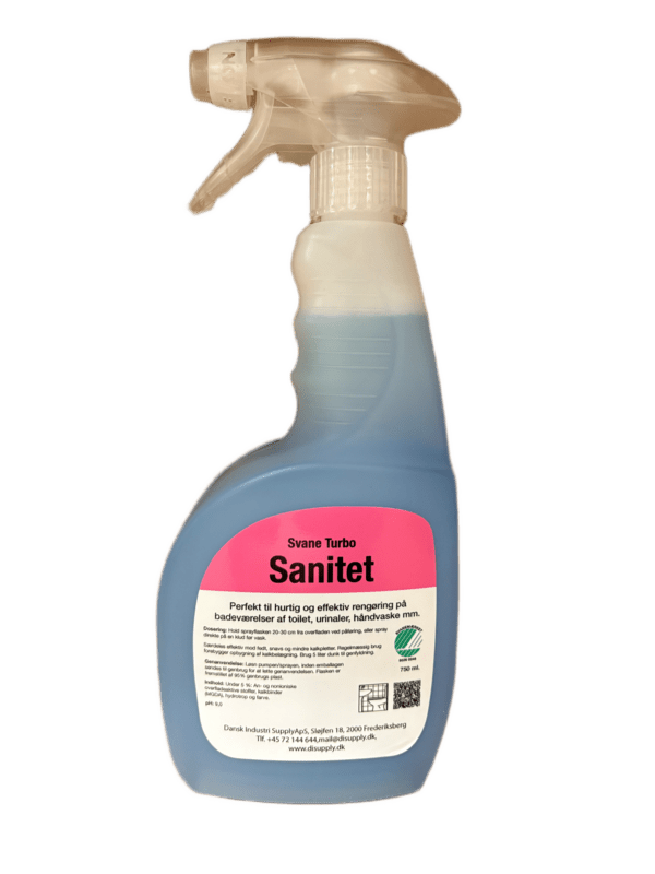 DIS turbo sanitet 750 ml. svane