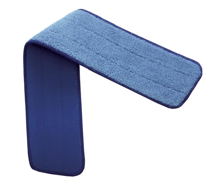 Microfibermoppe blå 30 cm.