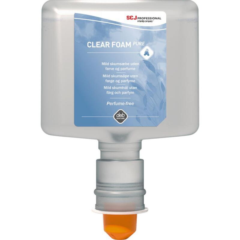 Deb clear foam pure 1.2l til touchfree