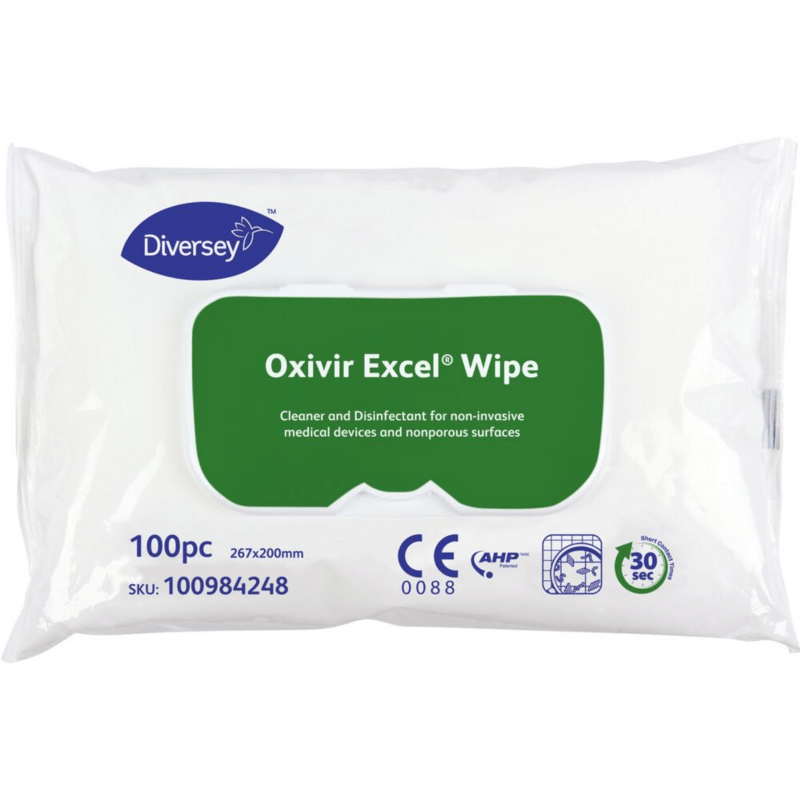 Oxivir Excel wipe desinfektion 100 stk.