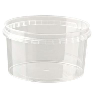 Plastbæger 560 ml Ø122 mm Rund PP Klar 200 stk.