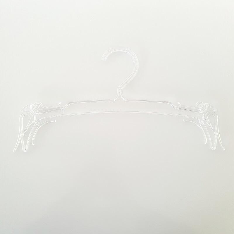 Lingerie bøjle transparent 28x14 cm.