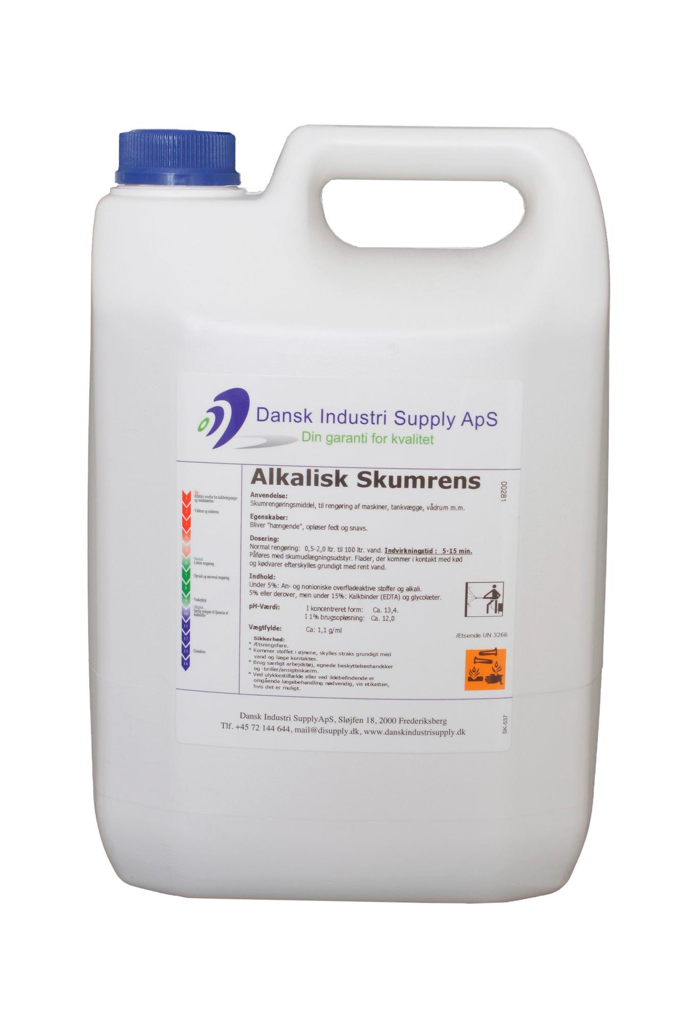 DIS alkalisk skumrens 5 liter (3) Dansk Industri