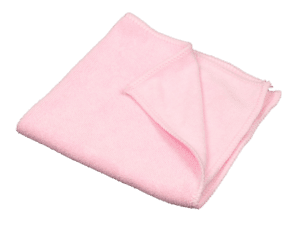 Microfiberklud 40x40 cm. rød svanemærkede (10)